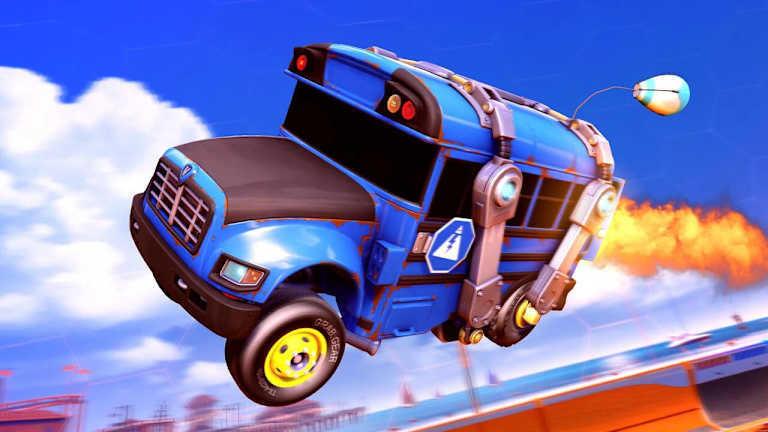 How to Get and Equip the Fortnite Battle Bus in Rocket League